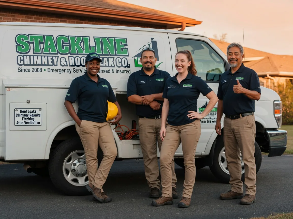 Chimney flashing repair company in Shelby, OH